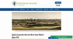 Desktop Screenshot of golfdegranville.com